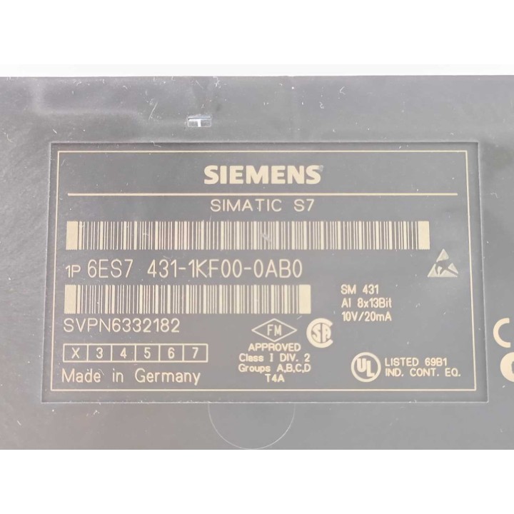 SIEMENS 6ES7431-1KF00-0AB0