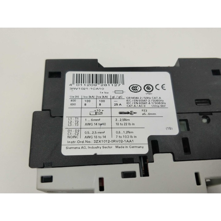 Siemens AG 3RV1021-1CA10