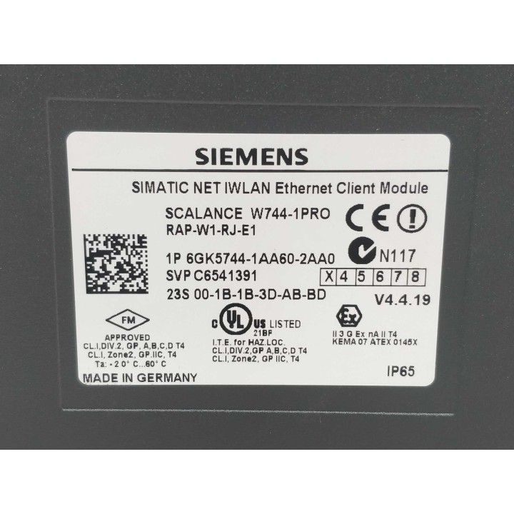 SIEMENS 6GK5744-1AA60-2AA0