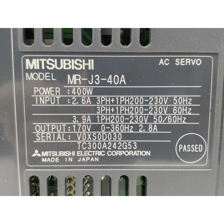 Mitsubishi Electric Corporation MR-J3-40A