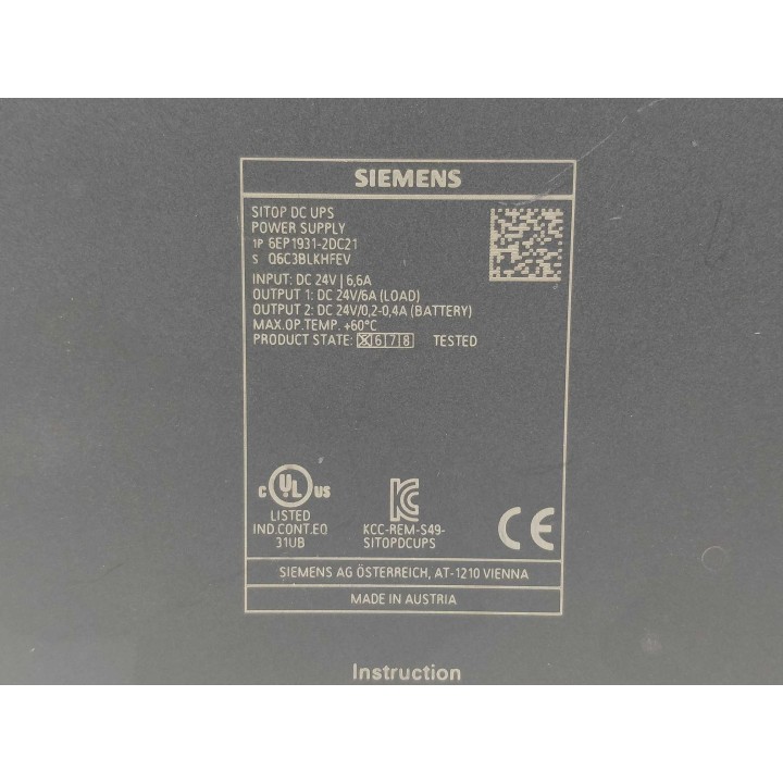 SIEMENS 6EP1931-2DC21