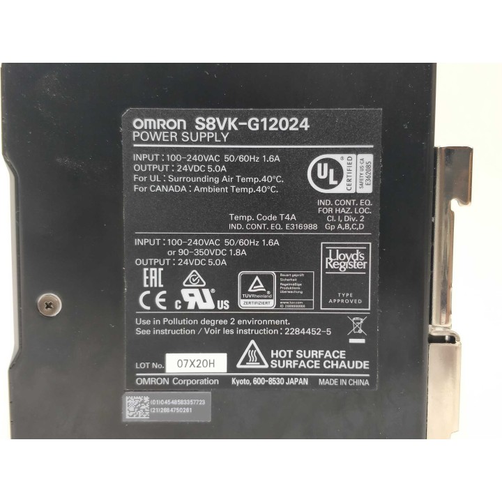 OMRON Corporation S8VK-G12024