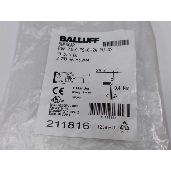 Balluff BMF 235K-PS-C-2A-PU-02