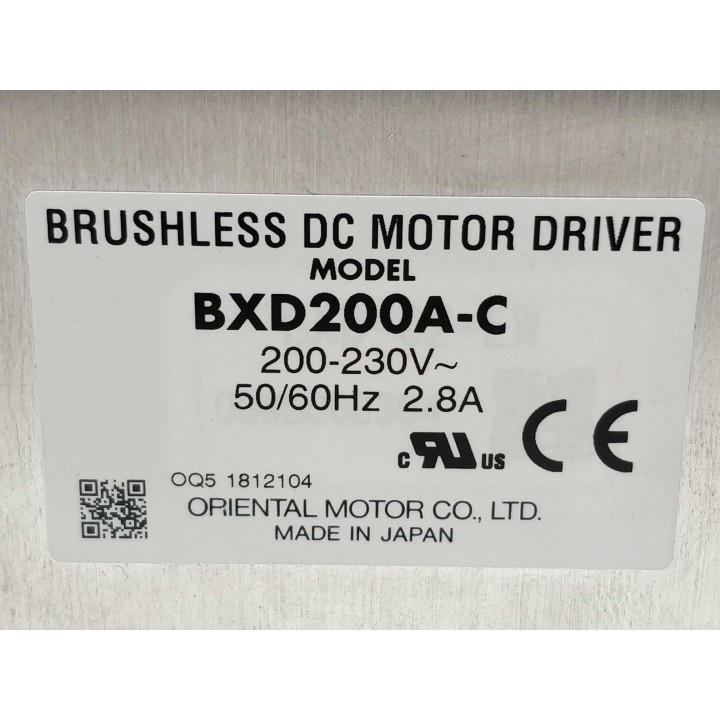 Oriental Motor Co., Ltd. BXD200A-C