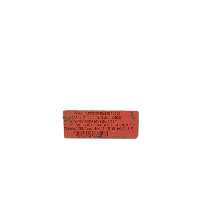 DANFOSS VLT5022PT5C20STR3DLF00A00C0