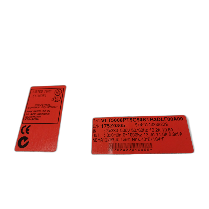 DANFOSS VLT5008PT5C54STR3DLF00A00