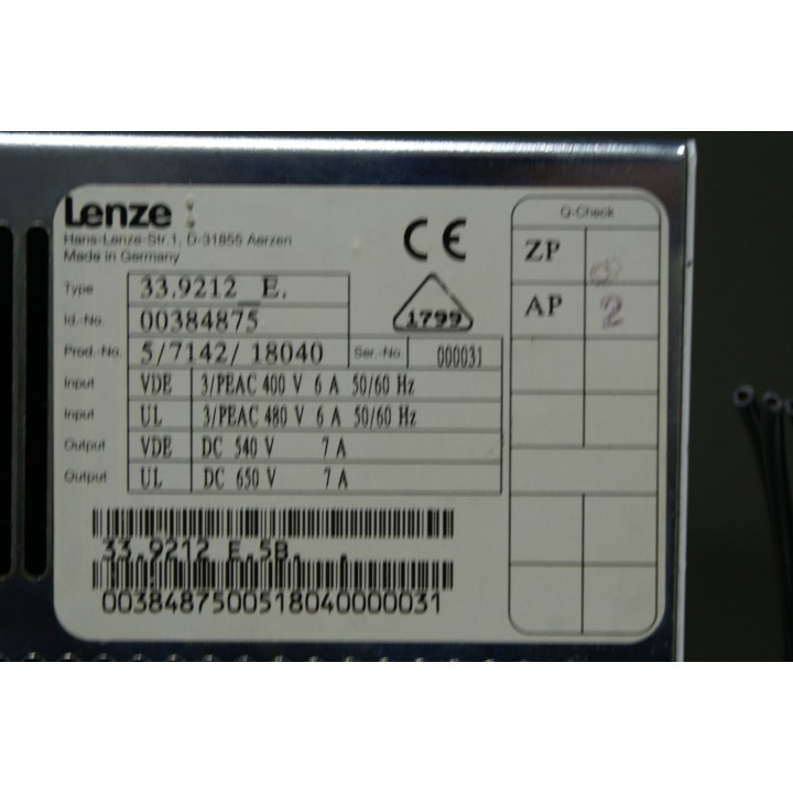 LENZE 33.9212_E