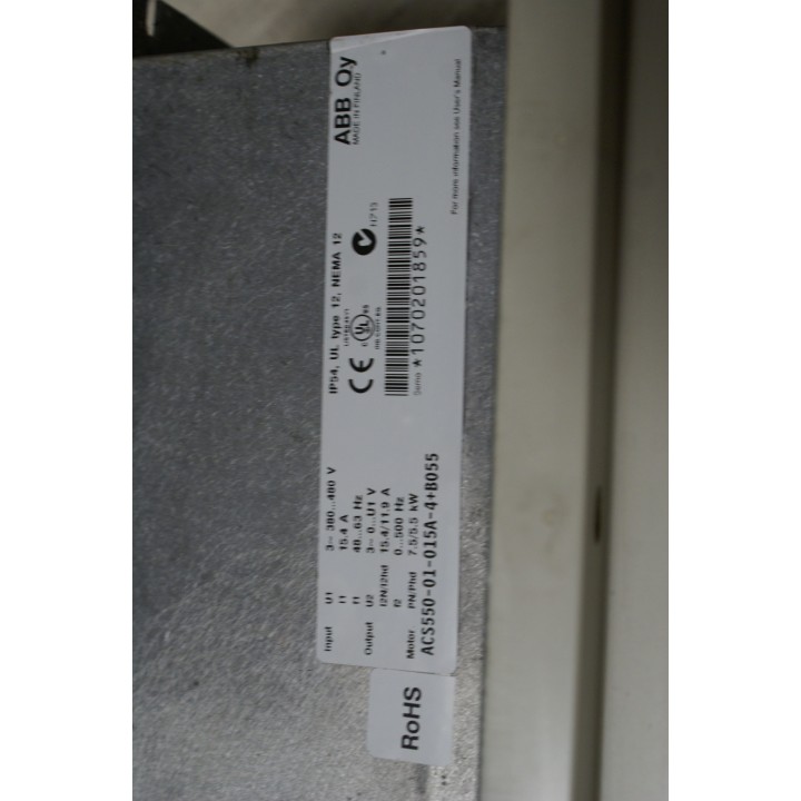 ABB ACS550-01-015A-4+B055