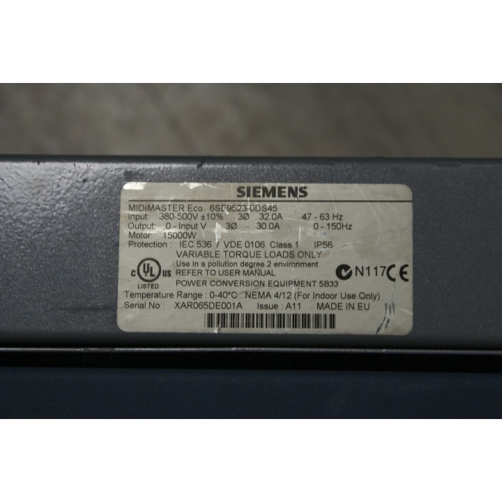 SIEMENS 6SE9523-0DS45