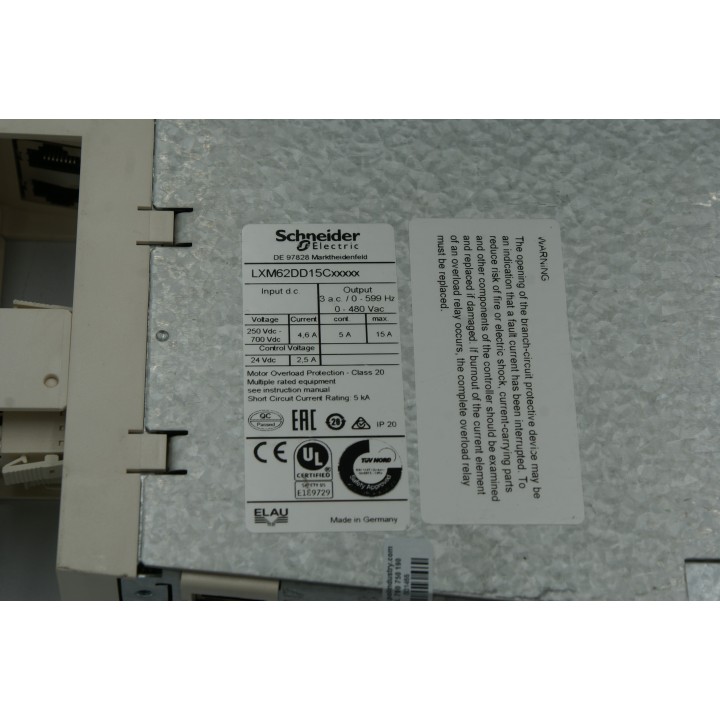 SCHNEIDER ELECTRIC LXM62DD15C21