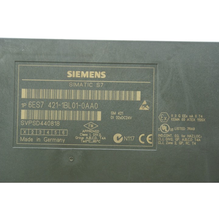 SIEMENS  SIMATIC S7 421-1BL01-0AA0