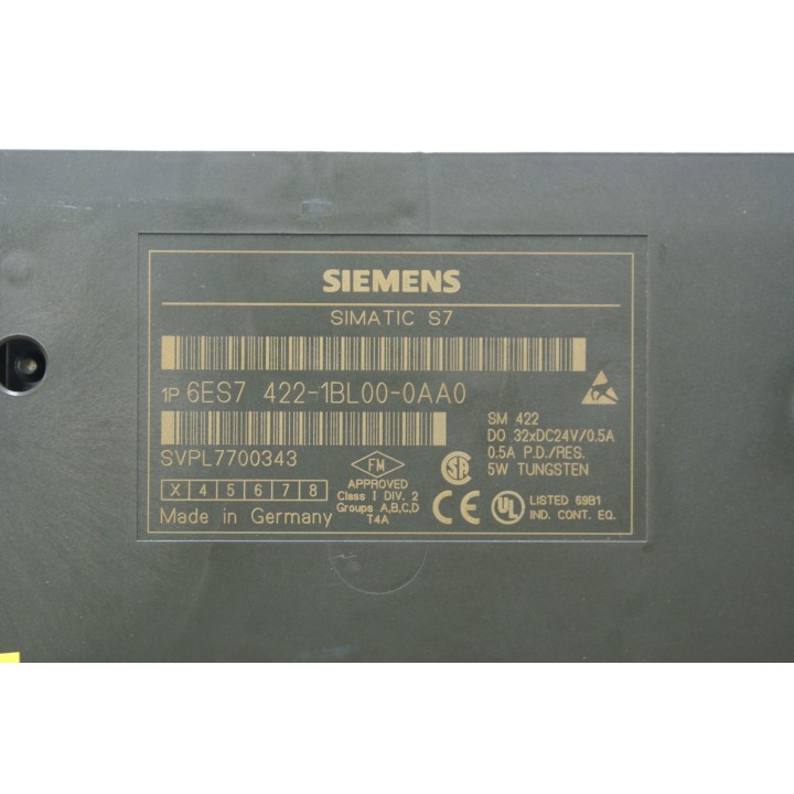 SIEMENS  SIMATIC S7 422-1BL00-0AA0