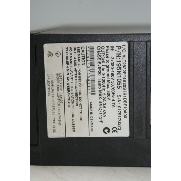 DANFOSS VLT2822PT4B20STR1DBF10A00