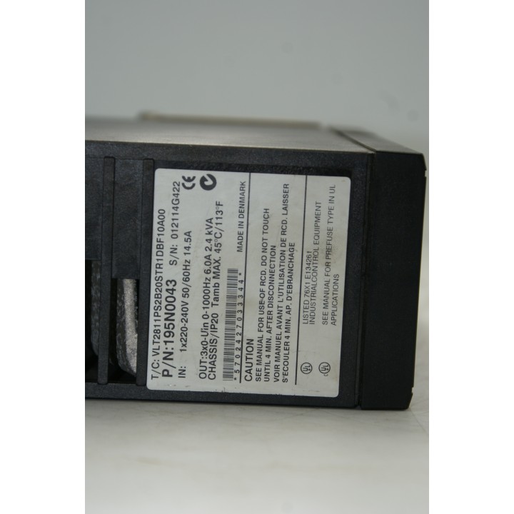 DANFOSS VLT2811PS2B20STR1DBF10A00