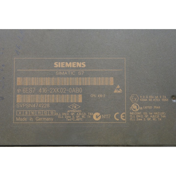 SIEMENS  SIMATIC S7 416-2XK02-0AB0