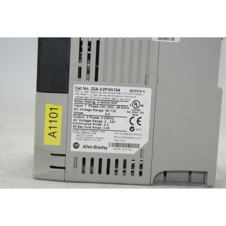 Allen-Bradley 22A-V2P3N104