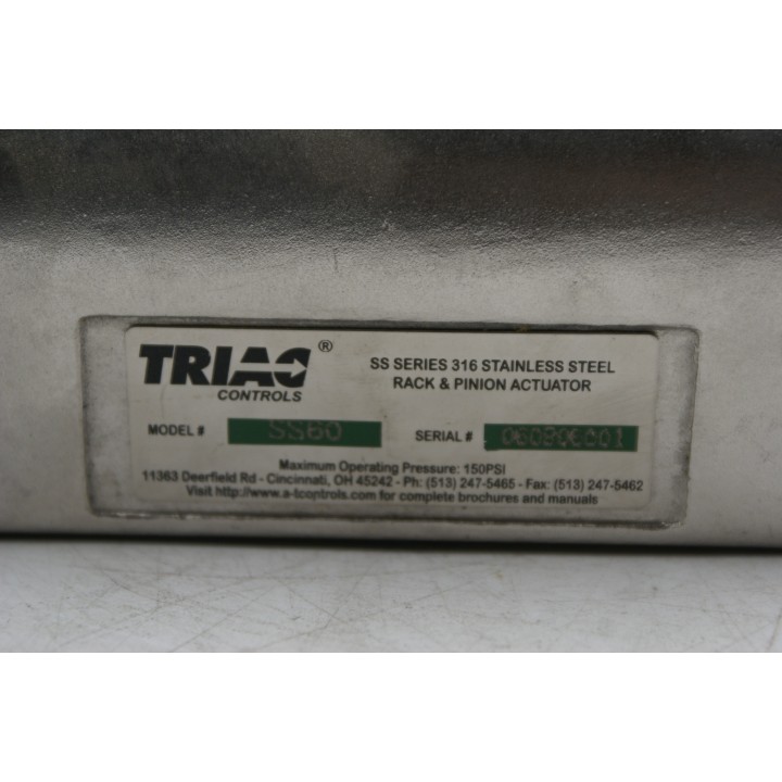Triac Controls Versa CSF 0120SE CGS-4332-316-NE3-PC-A120
