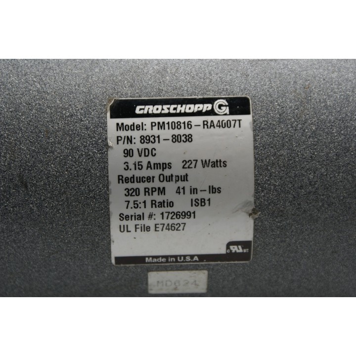 GROSCHOPP PM10816-RA4G07T