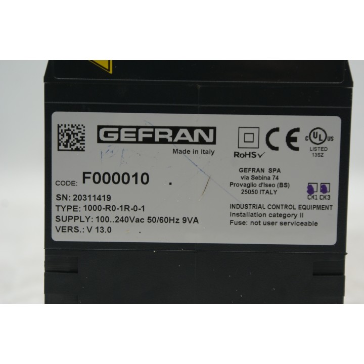 GEFRAN 1000-R0-1R-0-1