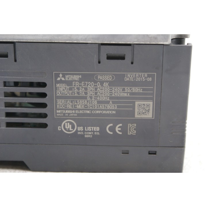 MITSUBISHI ELECTRIC FR-E720-0. 4K