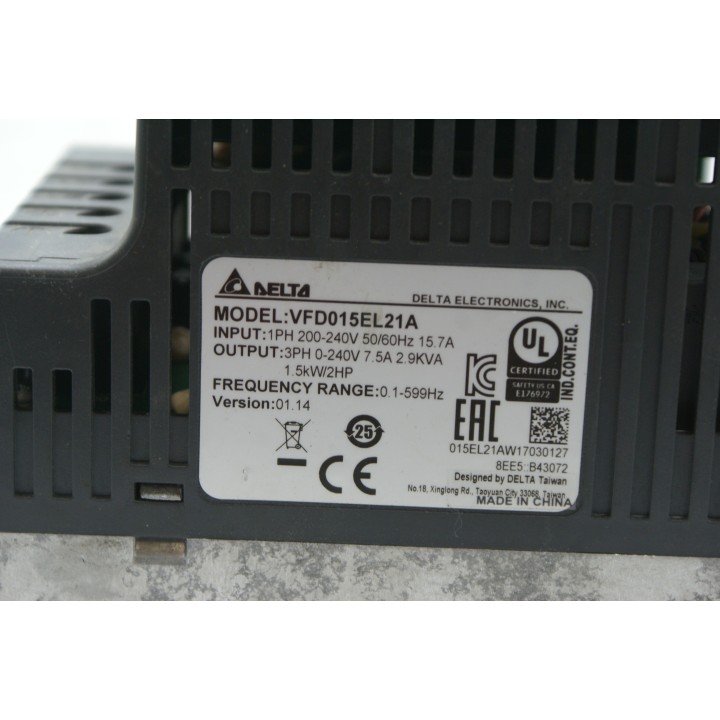 Delta VFD015EL21A