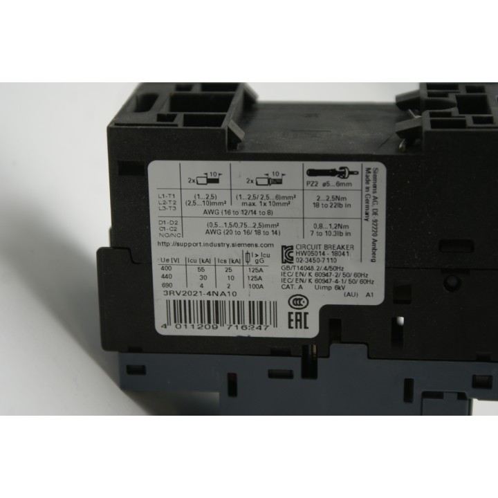 SIEMENS 3RV2021-4NA10