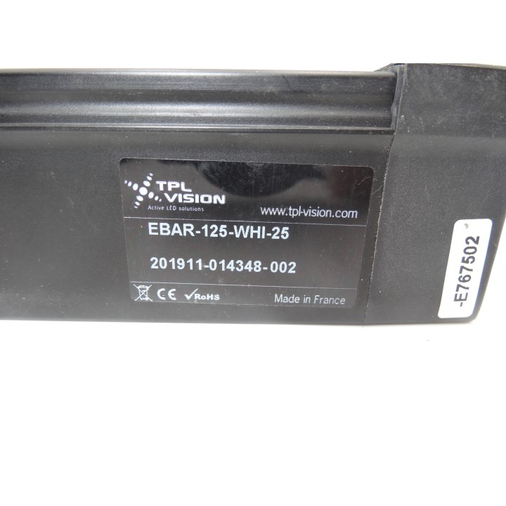 TPL Vision EBAR-125-WHI-25