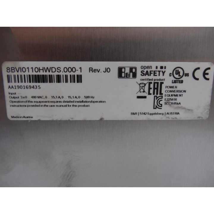 B&R 8BVI0110HWDS.000-1