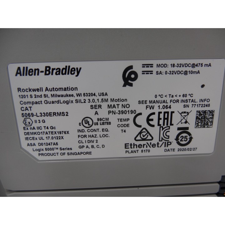 Allen-Bradley 5069-L330ERMS2