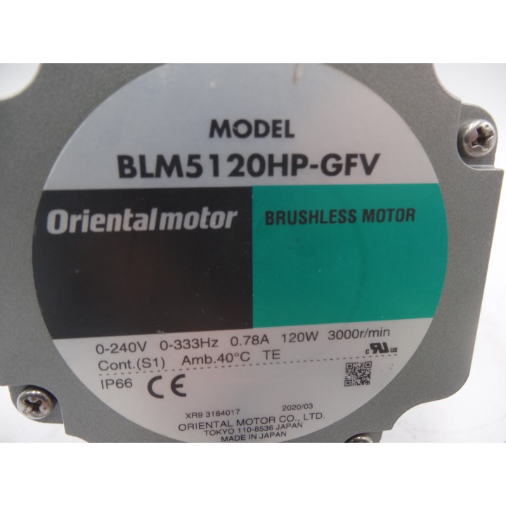 ORIENTAL MOTOR BLM5 1 20HP-GFV