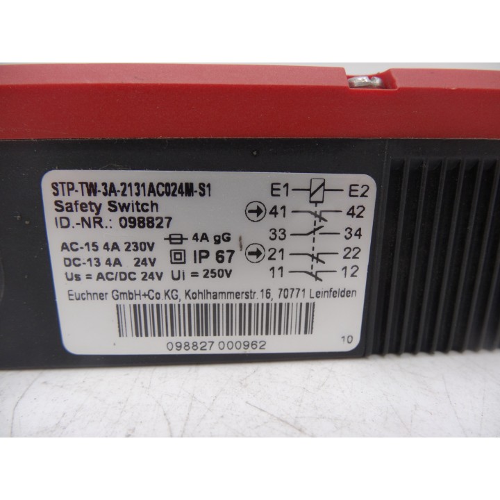 EUCHNER STP-TW-3A-2131AC024M-S1