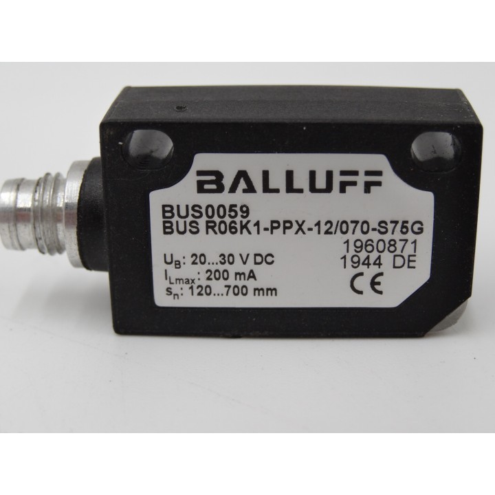 BALLUFF BUS0059 BUS R06K1-PPX-12/070-S75G