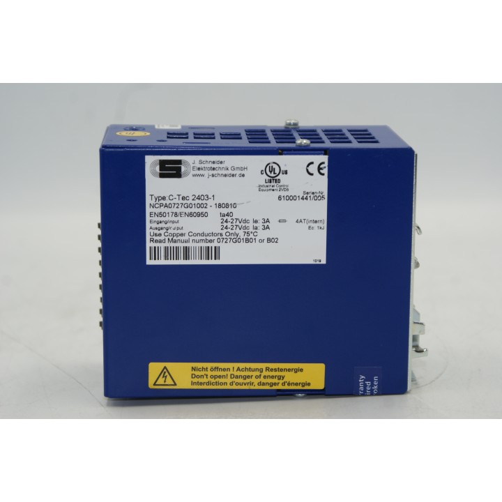 SCHNEIDER ELECTRIC C-TEC 2403-1