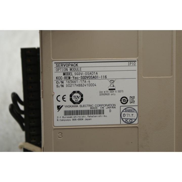 Yaskawa Electric SGD7S-5R5AA0A