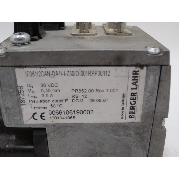 BERGER LAHR IFS61/2CAN-DA1/-I-Z30/O-001RPP30/I12