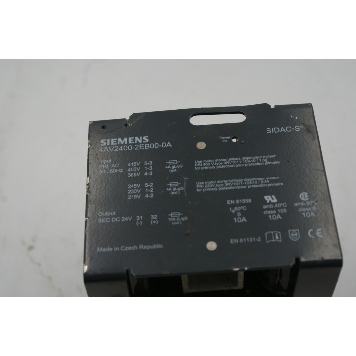 SIEMENS SIDAC-S 4AV2400-2EB00-0A