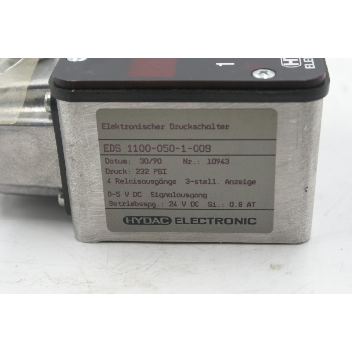 HYDAC Electronic EDS 1100-050-1-009