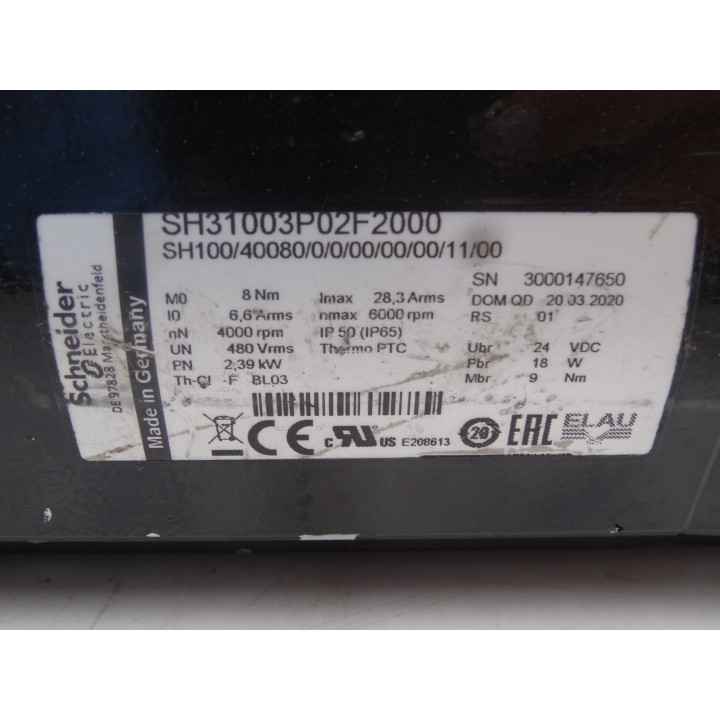 SCHNEIDER ELECTRIC SH31003P02F2000