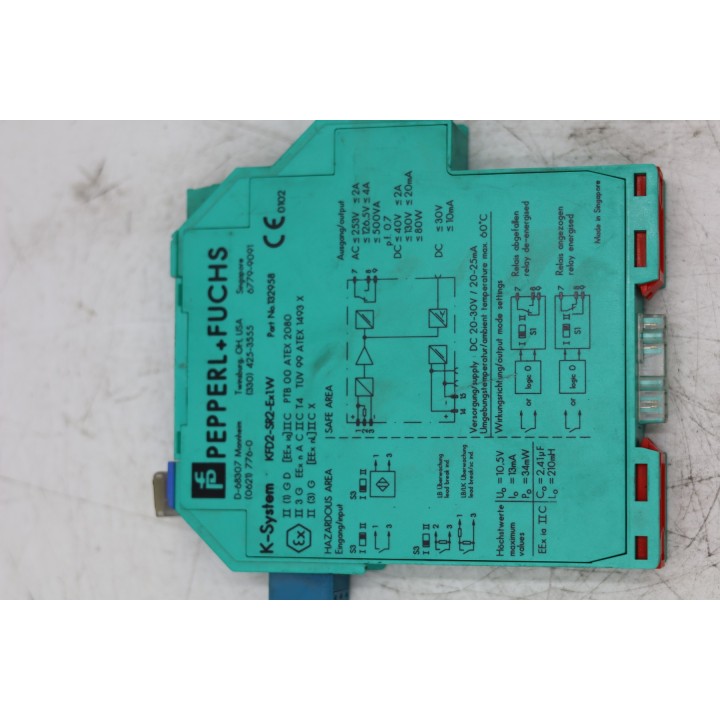 PEPPERL+FUCHS KFD2-SR2-EX1.W