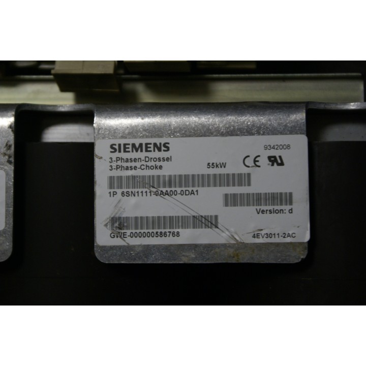 SIEMENS 3P CHOKE 6SN1111-0AA00-0DA1