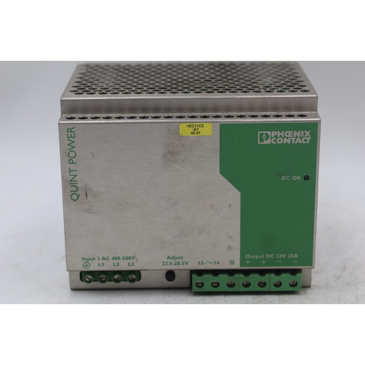 PHOENIX CONTACT QUINT-PS-3X400-500AC/24DC/20