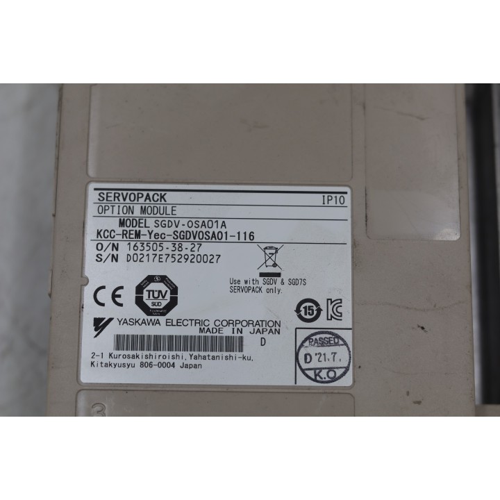 Yaskawa Electric SGD7S-1R6AA0A