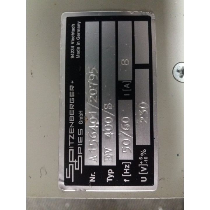 SPITZENBERGER & SPIES EV 400/S