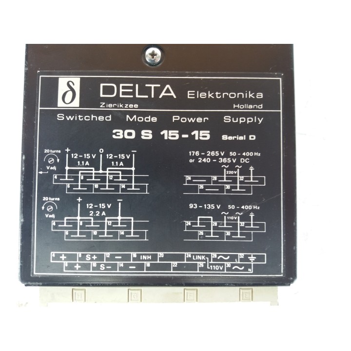 DELTA Elektronika 30S15-15 Serial D