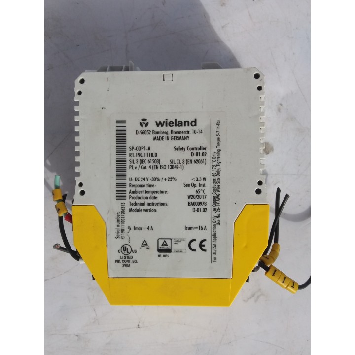 Schleicher Electronic GmbH & Co. KG SP-COP1-A R1.190.1110.0 D-01.02