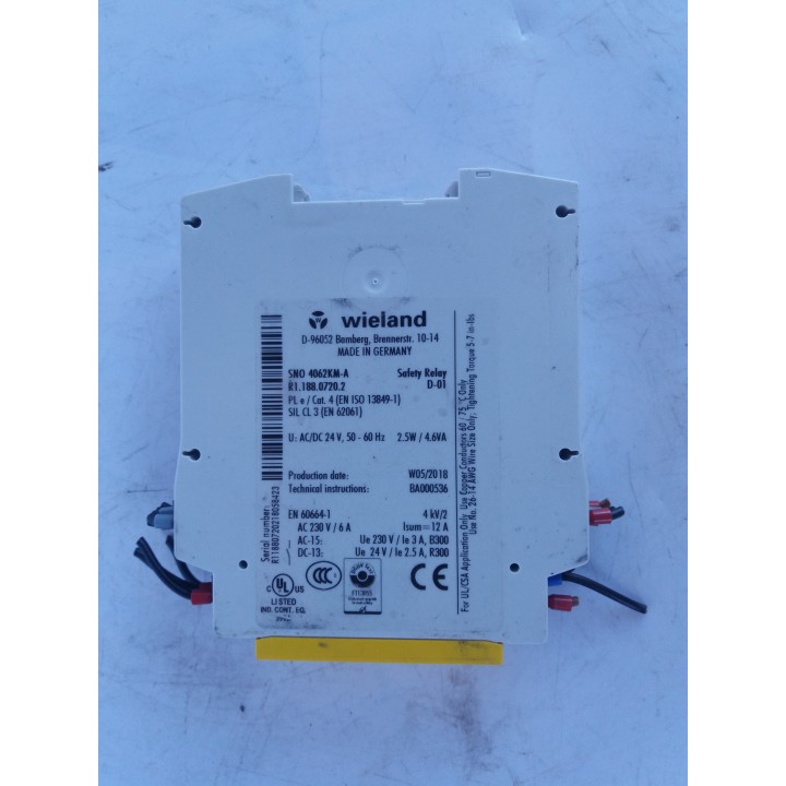 Schleicher Electronic GmbH & Co. KG SNO 4062KM-A Safety Relay D-01