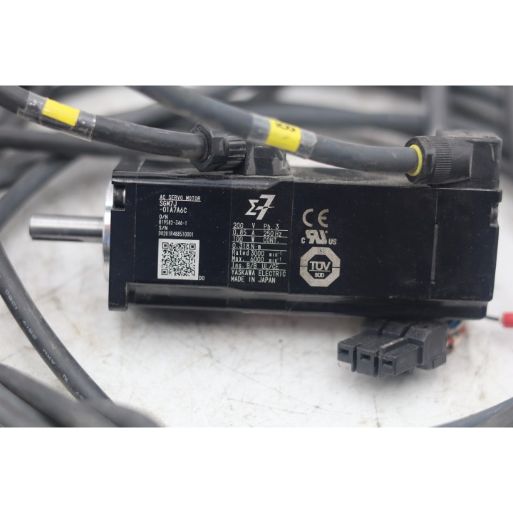 Yaskawa Electric SGM7J-01A7A6C + JZSP-C7M14F-07-E