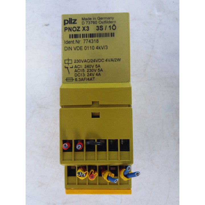 PILZ PNOZ X3 3S/1Ö