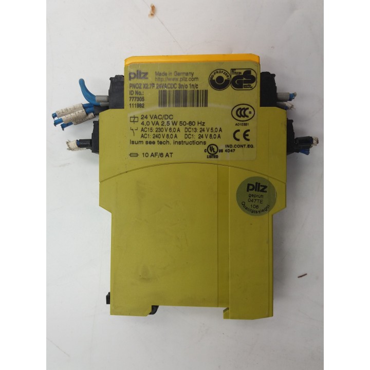PILZ PNOZ X2.7P 24VACDC 3n/o 1n/c