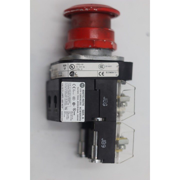 Allen-Bradley 800T-FXQH2RA1 + 800TC-N374